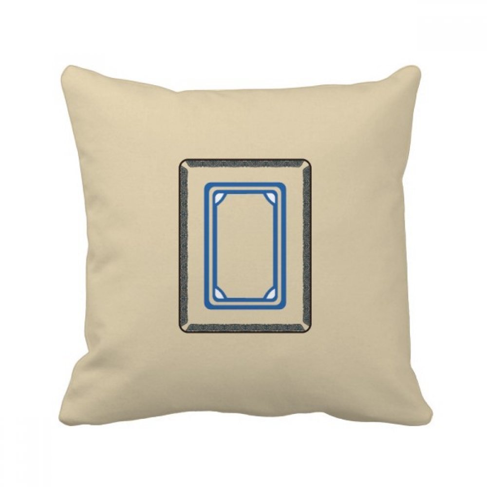 Coussin mahjong cadeau idéal 40 x 40cm multicolore pour décorer un canapé de salon