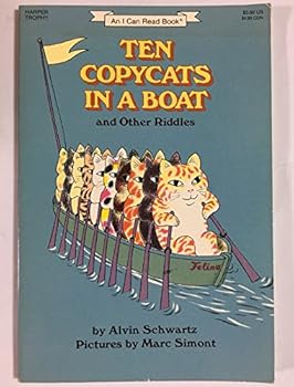 Paperback Ten Copycats in a Boat and Other Riddles (I Can Read Series) Book