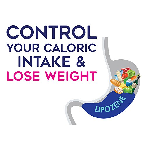 Lipozene Green Diet Pills -90 Veggie Capsules, All Natural Weight Loss Supplement - Appetite Suppressant and Control - - No Stimulants, No Jitters