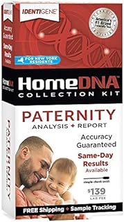 IDENTIGENE DNA Paternity Test Collection Kit for New York Residents