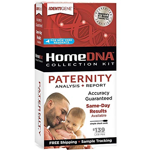 IDENTIGENE DNA Paternity Test Collection Kit for New York Residents
