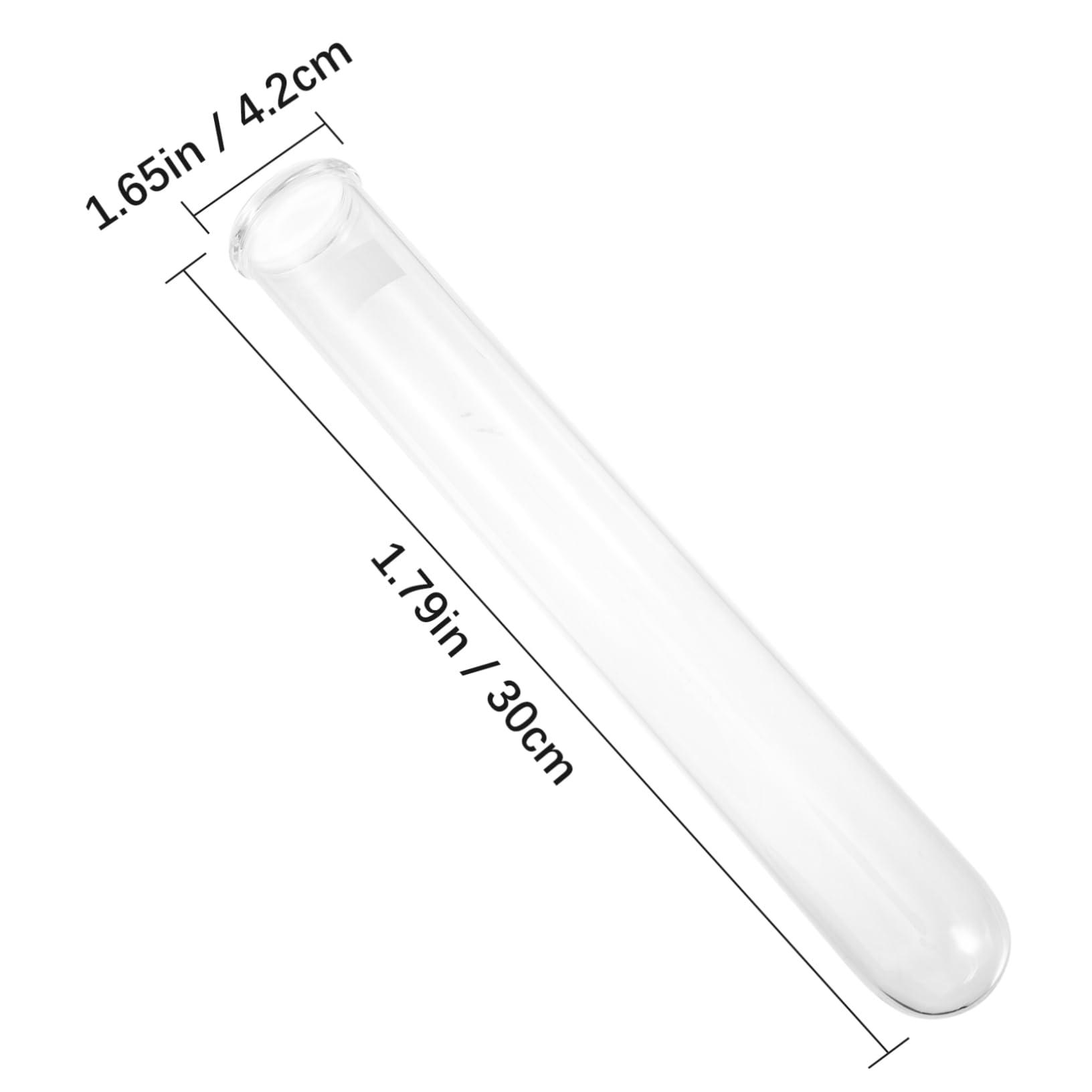 NAMOARLY Canal Protein Digestion Tube Candy Storage Tubes Chemistry Test Tube Azotometer Digestion Tube Corks Tea Tube Glases Azotometer Tube Lab Test Nitrogen Analyzer Tube Glass