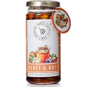 THE HONEY SHOP - Honey & Nuts - Natural immunity & Energy Booster, 100% Natural Honey & Dry Fruits (300 g)