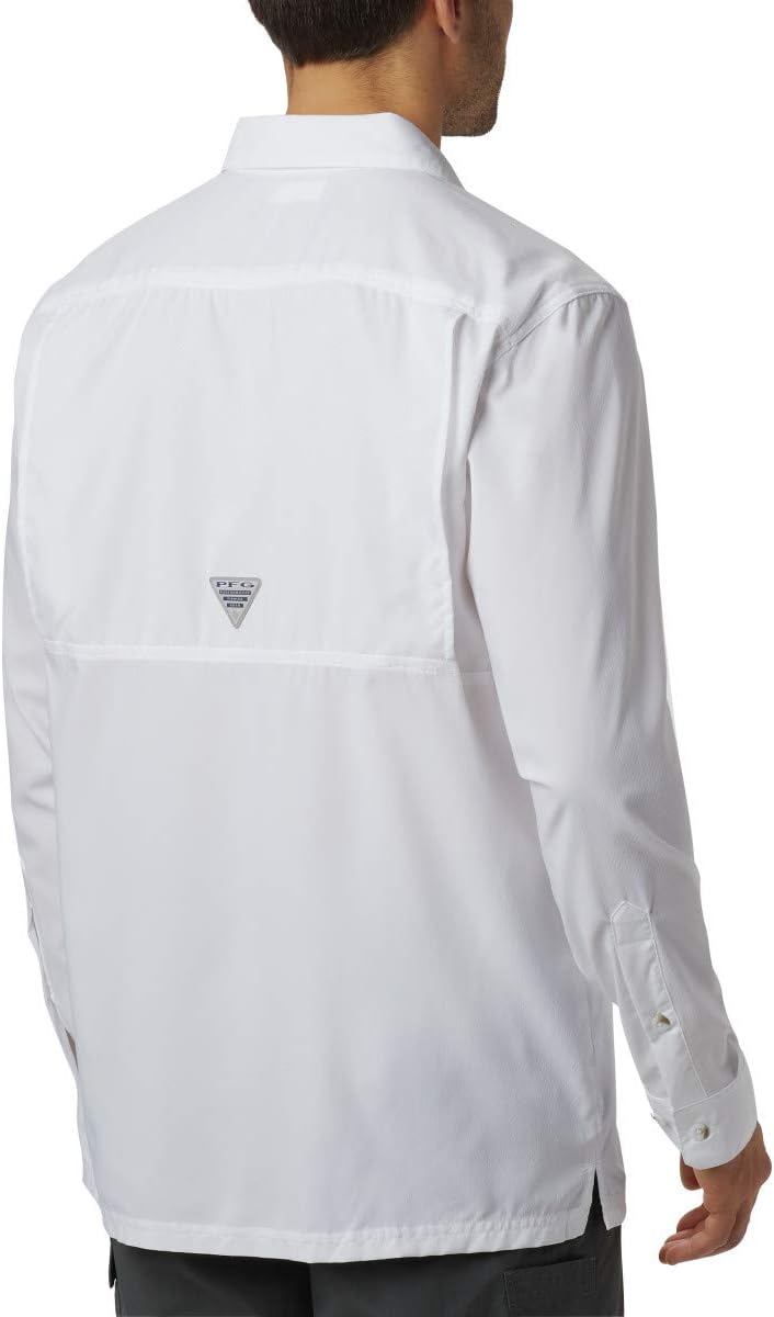 Columbia Men's PFG Slack Tide Long Sleeve, Moisture-Wicking, UV Sun Protection