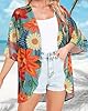 Womens Tops Resort Wear for Women Kaftan Kimono Ca... #3