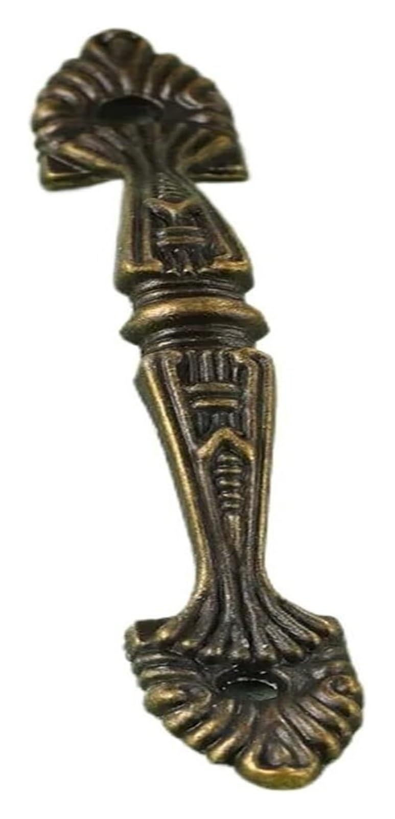 Gkirqvpe Bronze 9Cm Cabinet Knobs, Pack Of 6 Antique Cabinet Drawer Pull Handles Bronze Black Vintage Zinc Alloy(Bronze 9Cm)