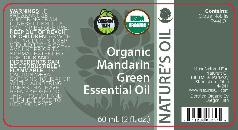 Aceite Esencial Orgánico Mandarín Verde 100% Puro 60 ml miniatura 4
