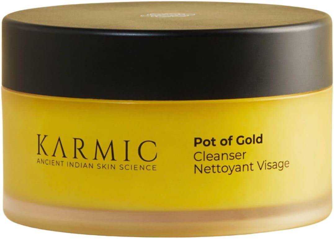 Pot of Gold Facial Cleanser | Neem-Triphala Ayurvedic Formula | Purifies Pores, Hydrates Skin & Supports Anti-Ageing | Ideal for Dry & Combination Skin | Men & Women | Lasts Upto 4 Months