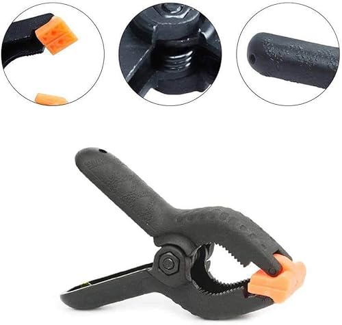 Miniatura 2 de MaxLLTo 3 paquetes de abrazadera de resorte de repuesto de 1-1/2 pulgadas con mordazas giratorias para Big Horn 19088