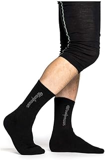 Calcetines térmicos Woolpower 400 Socks, unisex, negro