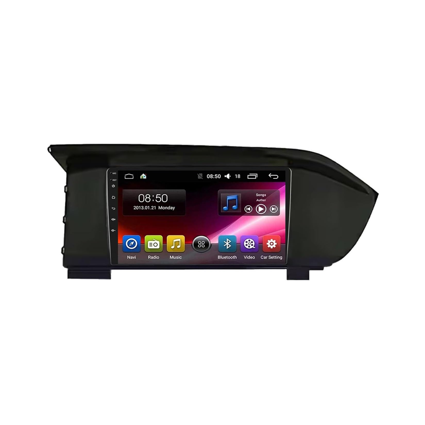 Radio Samochodowe dla Changan Kuayuexing V5 V3 2021 Z Bluetooth, Fm, Aux, Nawigacją Mapową I Asystentem Głosowym, 4 Rdzeń 1G+16G
