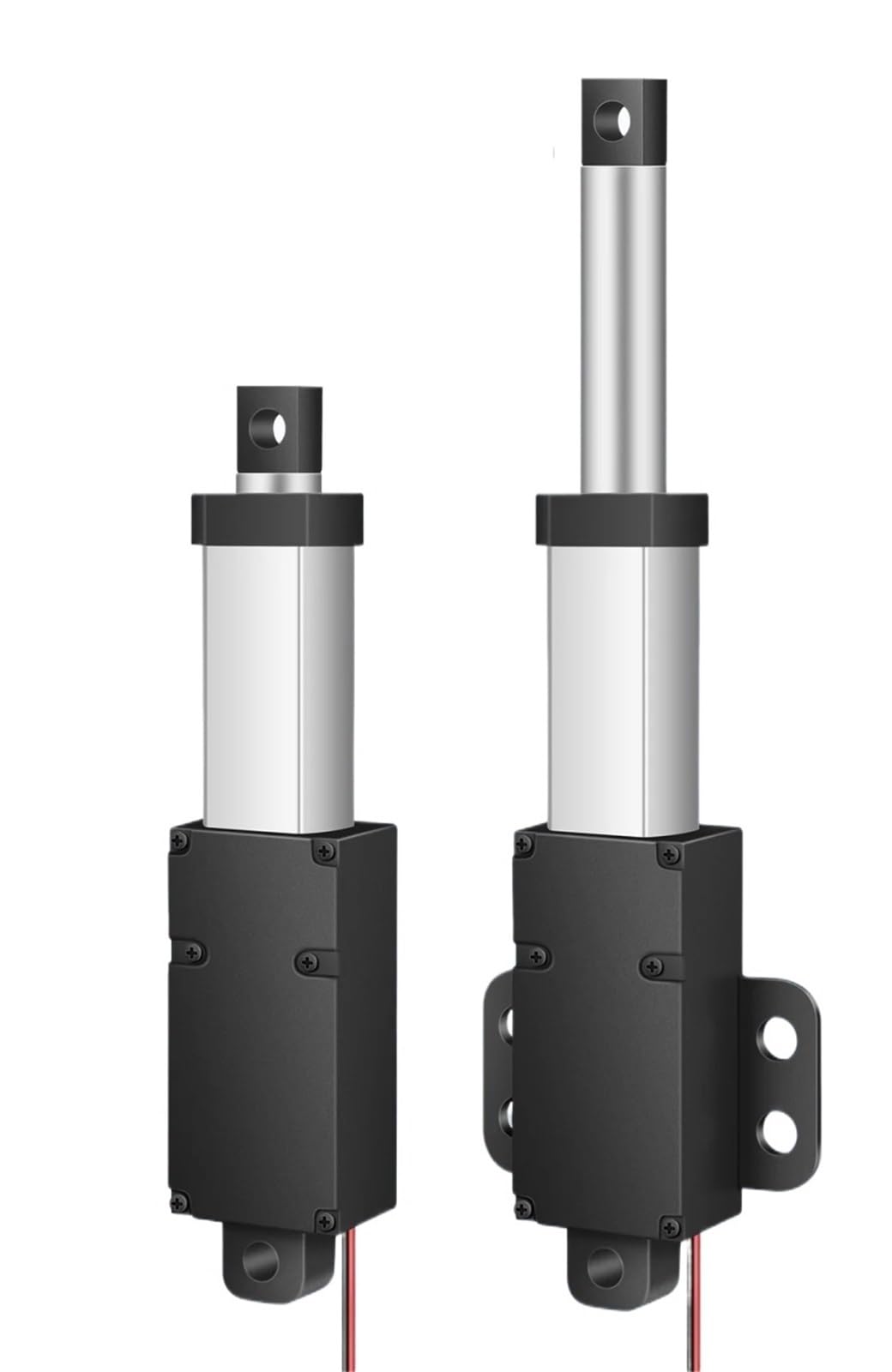 Wodoodporny mały siłownik liniowy skok 30/50/100/150/200 mm długość prędkość 150 mm/s silnik elektryczny z kontrolerem bezprzewodowym (150 mm, 30 mm na S 20N_24V IP60-YR)