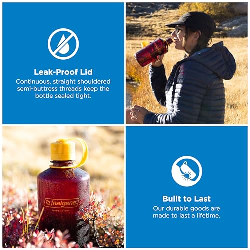 Image of Nalgene 32 oz Narrow Mouth Water Bottle, Laker