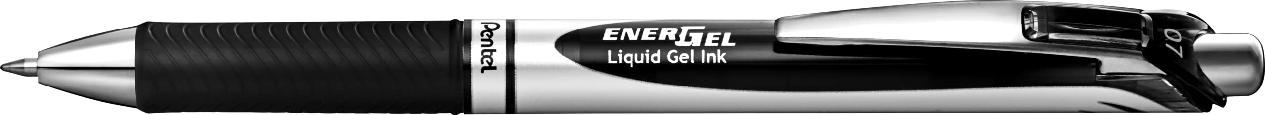 Pentel EnerGel BL77 Penna roller gel 0,7 mm Nero 1 Pezzo