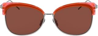 CK19701S 39361 Occhiali, 856 Neon Orange Mahogany, Unica Unisex-Adulto