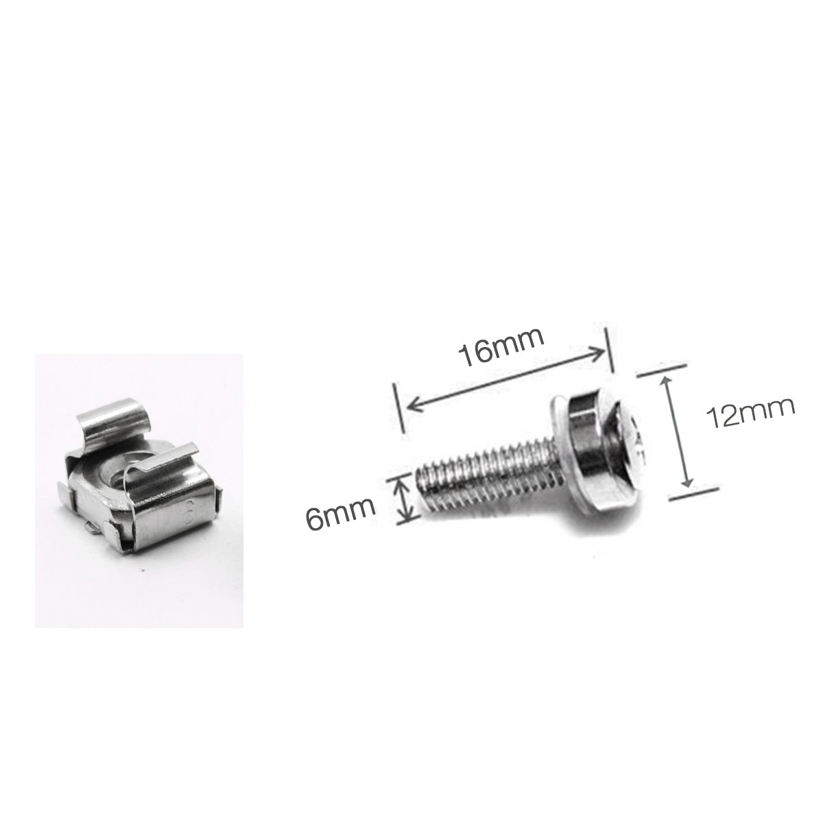 fencher M6 16 mm Schraube