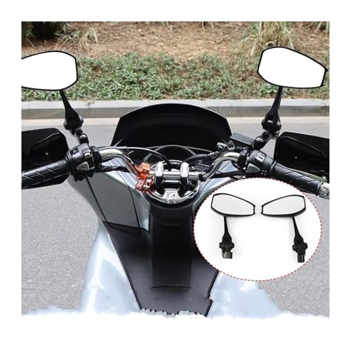 Espejos regulables Yamaha NMAX 155 antirreflejo y estables rosca M8 4