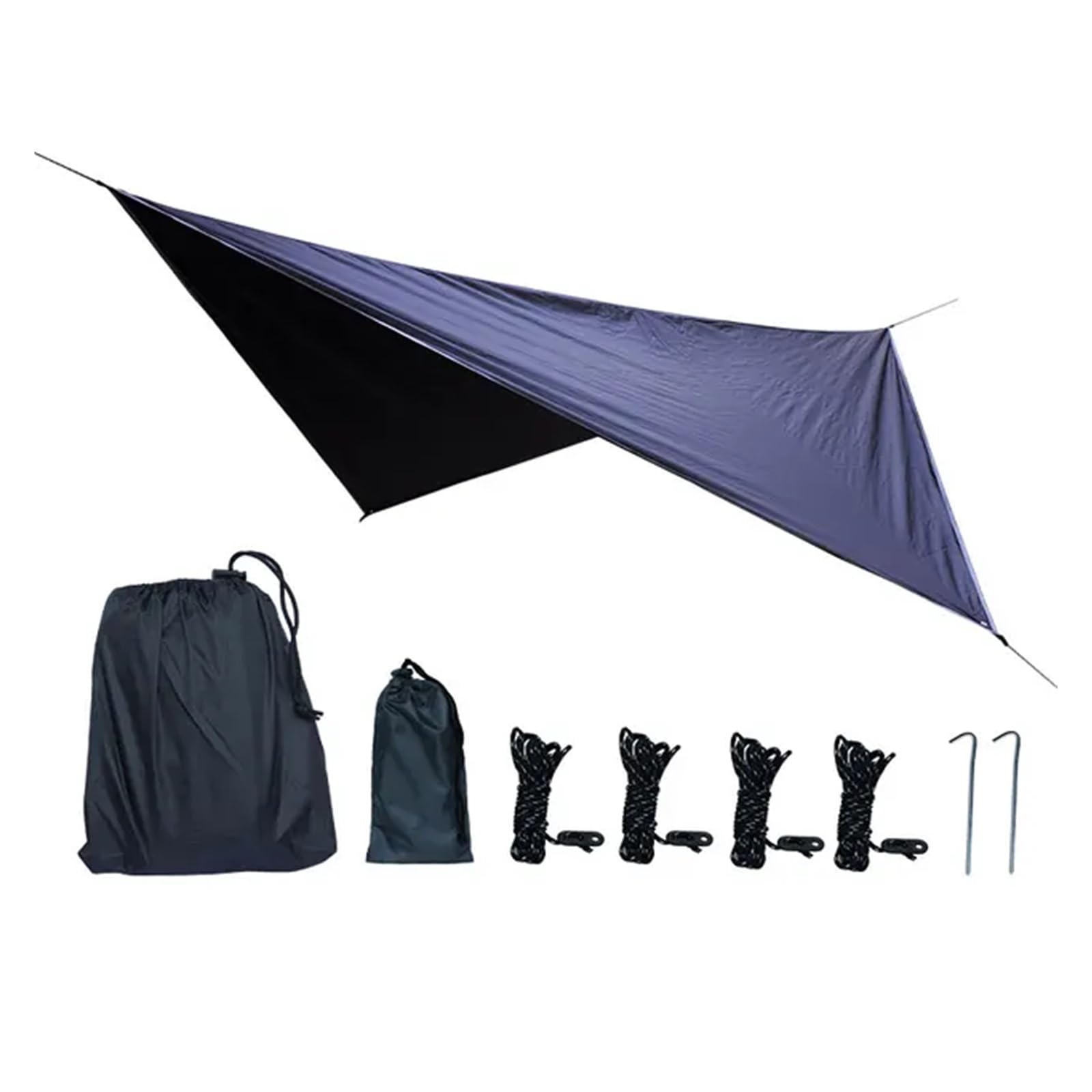 Tent tarp Waterproof Portable Tarp Multifunctional Outdoor Camping Traveling Awning Backpacking Rainfly(TM009)