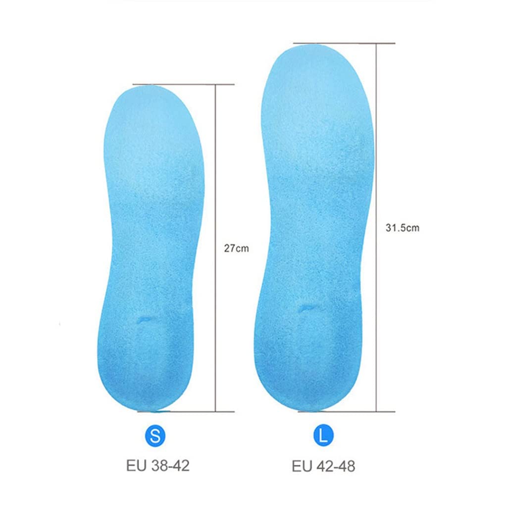 Soletta in Gel Silic Ortopedico Cura del Piede for i Piedi Scarpe Soletta Sportiva Solette for Assorbimento degli Urti Cuscino Ortopedico for(Small)