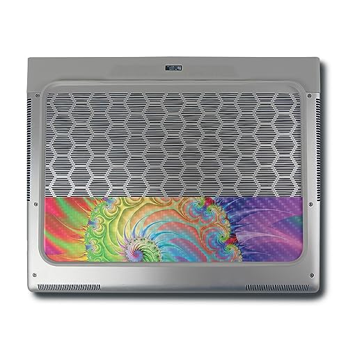 Image of MightySkins Carbon Fiber Skin Compatible With Alienware X16 R1 (2023) Full Wrap Kit - Color Fractal | Protective, Durable Textured Carbon Fiber Finish | Easy To Apply & Change Styles | Made in the USA