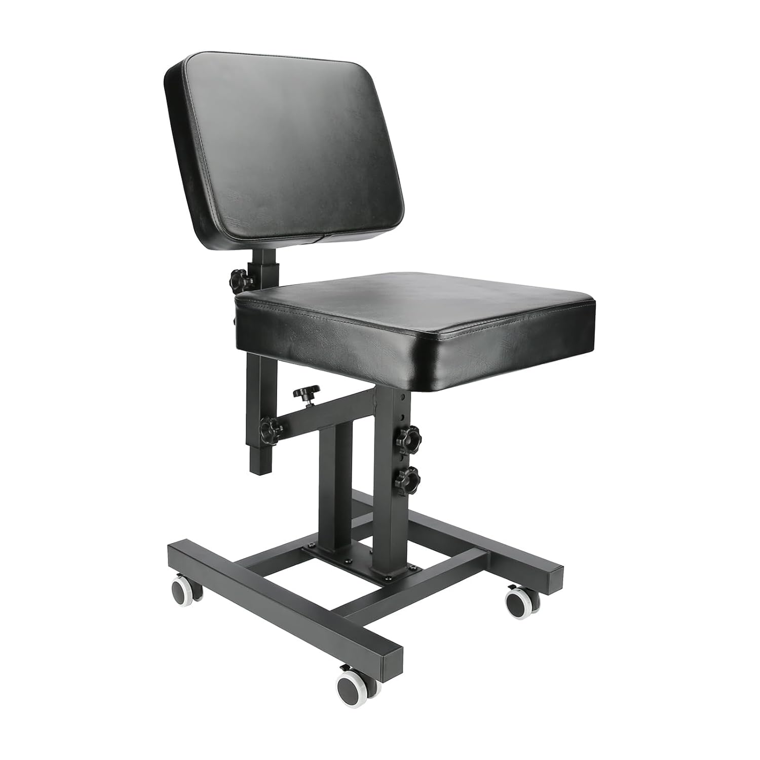 ANDNICE Tattoo Chairs, Tattoo Arm Rest, Tattoo Artist Chair, Big arm, Forearm, Back Tattoo,for attoo Artists and Tattoo Shop Furniture (with Wheels)