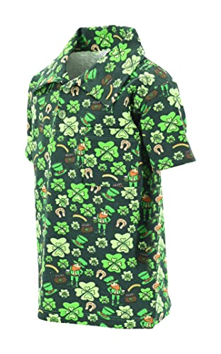 Image of Unique Baby Moisture Wicking Kids Polo Shirts for Toddler Boys Polo Shirt