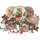 Design Festif Unique: Bonbonnière Noël pour Cadeaux Mémorables La boîte-cadeau de noël (noël bonbonniere noel boîte de noël en métal) est décorée avec des éléments traditionnels de noël. Elle apporte une atmosphère chaleureuse et festive idéale pour fêtes de famille échanges de cadeaux au bureau ou soirées d’amis rendant chaque présent spécial et mémorable