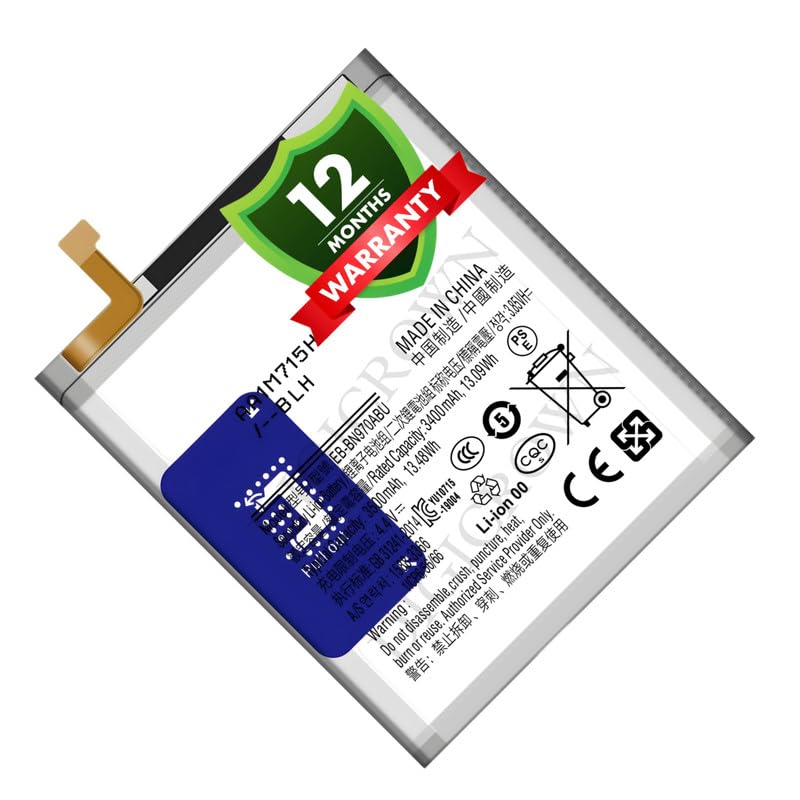 Image of Original EB-BN970ABU Battery Compatible for Samsung Galaxy Note 10 - (3500mAh) - 1 Year Warranty DF7