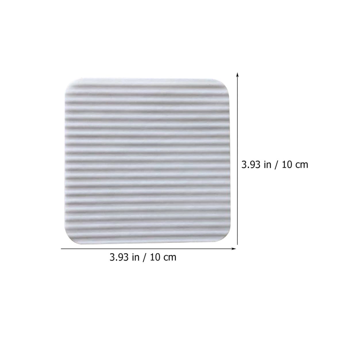 ABOOFAN Lot De 5 Autocollants pour Tapis Ruban Adhésif Double Face pour Tapis Non Adhésif pour Tapis Amovible pour Parquet 4 Pièces X 5