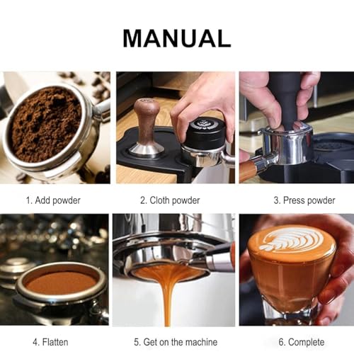 Image of Radha Creation 51MM 3 Ear Portafilter with Wooden Handle, Stainless Steel, for Agaro, Wonderchef, Morphy Richards, Inalsa & More | Not Compatible with De'Longhi