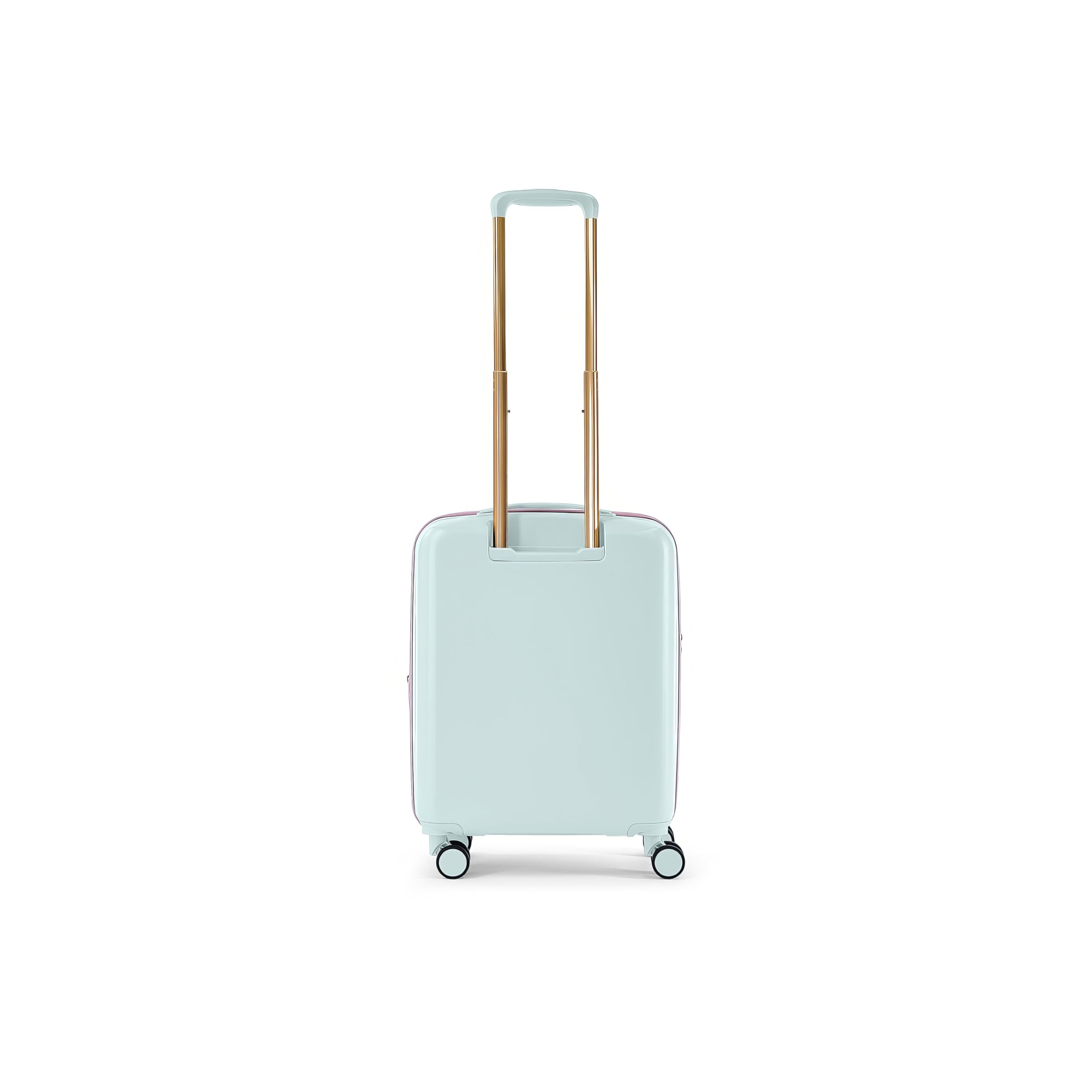 Braccialini Travel Reise stilvoll mit dem Hartschalen-Kabinentrolley raffinierten und praktischen Accessoire für alle, die Sich gern abheben. Dieser Trolley in Aqua vereint