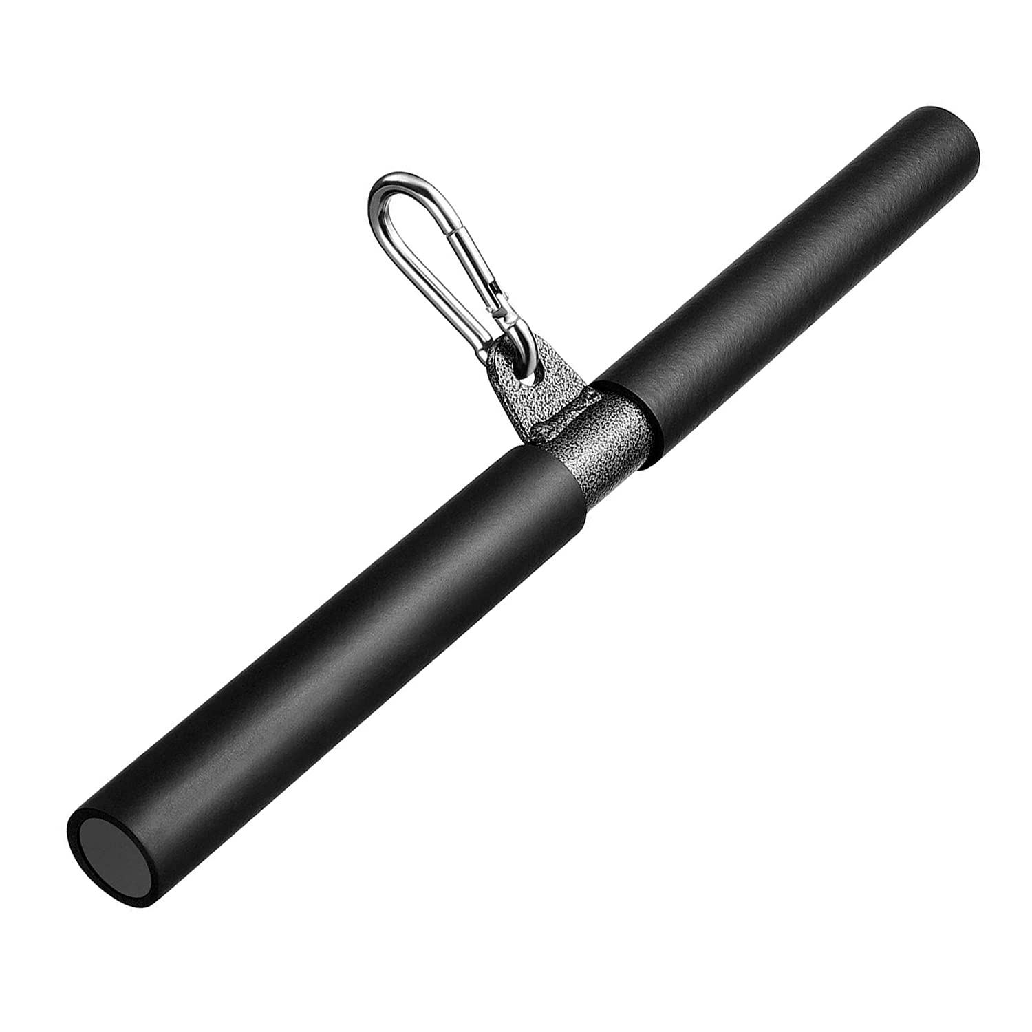 LAT-Zugstange für Kabelzug & Latzug – 40cm Gerade Stange mit Schaumstoffgriffen, Kompatibel mit Rudergeräten, Heimfitness-Zubehör und Krafttraining für Trizeps/Rücken