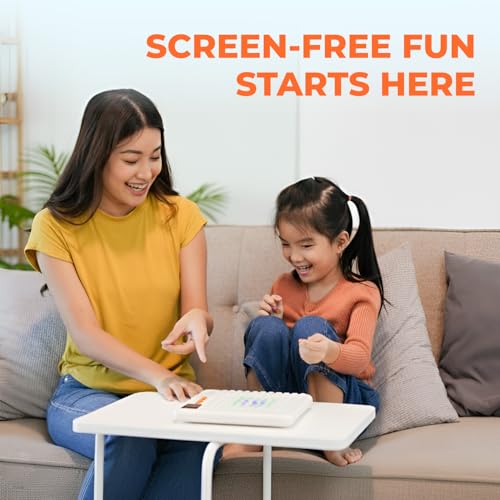 Image of SIRO Smart Play Board | Screen-Free Educational Toy for Kids | 10 Built-in AI-Powered Games |Develops Thinking, Focus & Problem-Solving |Portable Handheld |Rechargeable |Birthday Gift for Boys & Girls