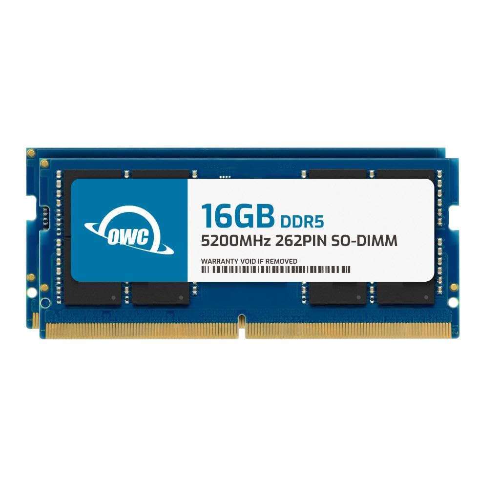 OWC 32GB (2x16GB) DDR5 5200 PC5-41600 CL42 1Rx8 262-pin 1.1V SODIMM Memory RAM Module Upgrade Kit Compatible with Lenovo Legion Pro 5 16ARX8 7 16ARX8H-picture-17