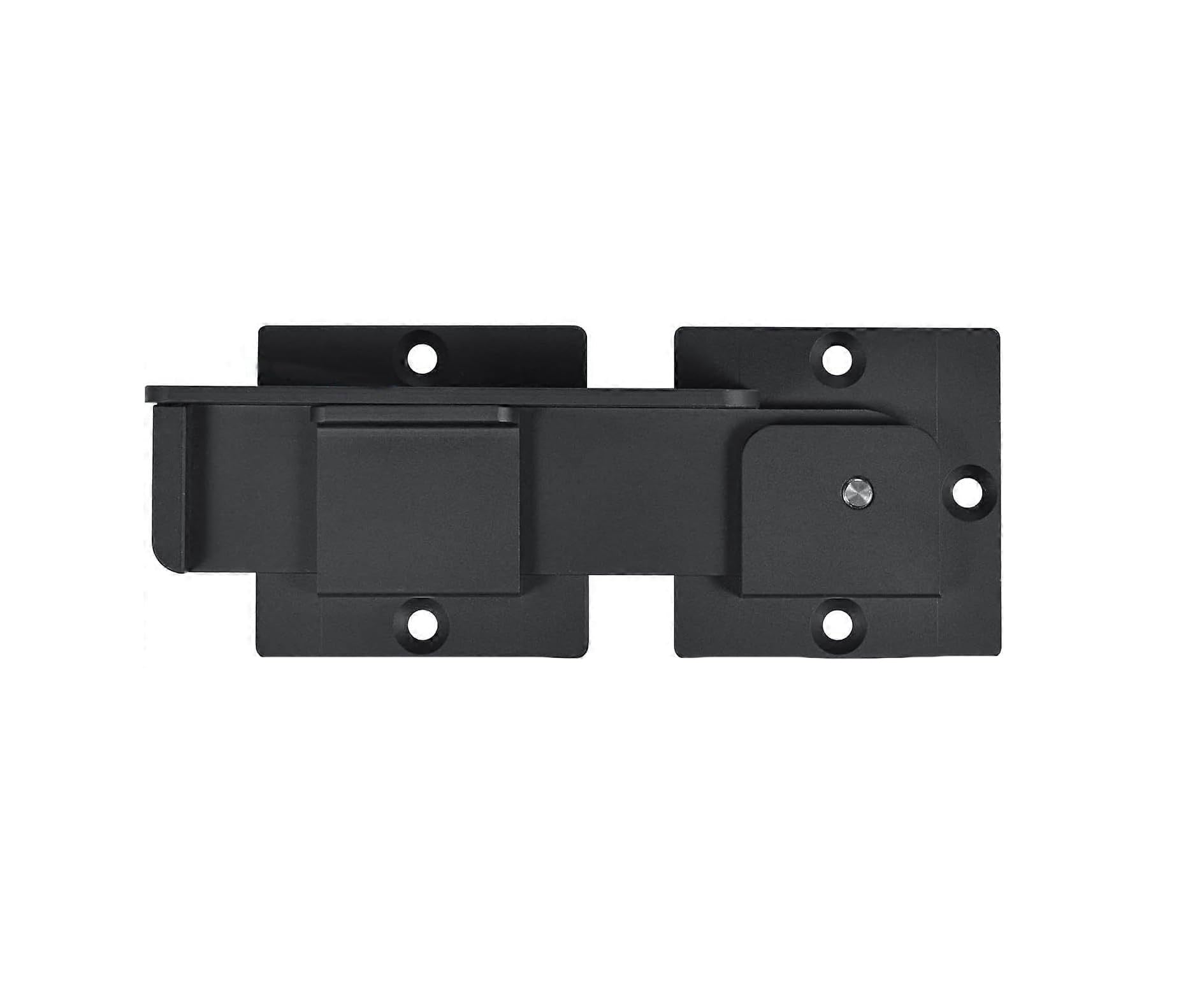 Joyhappst Image Color 7.5" Flip Gate Latch Lock With Padlock Holes, 4Mm Heavy Duty Aluminum Alloy Door
