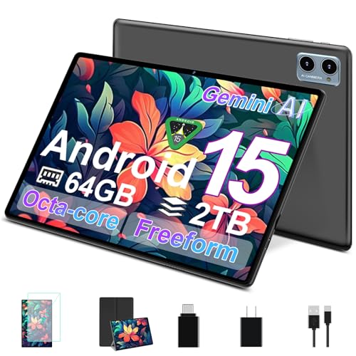 SUAAT Tablet 10,1 Zoll Android 14 Octa-Core 22 GB RAM + 128 GB ROM 1 TB TF,Widevine L1, 5G +...