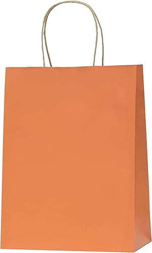 Miniatura 9 de Nexmint Bolsas de papel kraft de 8 x 10.5 pulgadas, bolsas de regalo con asa para cumpleaños, vacaciones, regalos, recuerdos de fiesta, baby