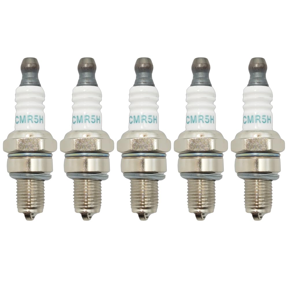 5 pezzi di candela for compatibile con Honda GX25 GX35 35cc 3500 4 tempi Trimmer Decespugliatore Ventilatore Tosaerba Parte del motore Tagliaerba