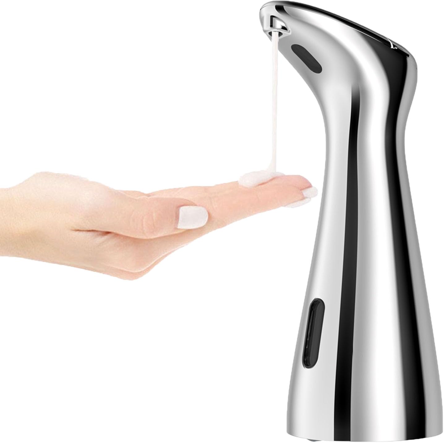 Dispensador automático de jabón sin contacto con clasificación IPX6 impermeable para encimera de baño y cocina