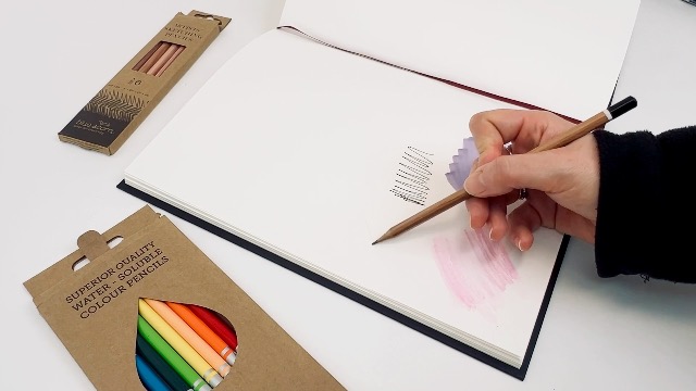Blue Acorn A5 Watercolor Journal - 60 Pages 200gsm Hardback Sketchbook For Painting & Drawing