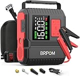 Car Jump Starter with Air Compressor, 160PSI 8000A Peak 26800mah (Up to All Gas or 12.0L Diesel Engine, 50 Times) Portable Jump Starter 12V Auto Battery Jump Pack Quick Charge