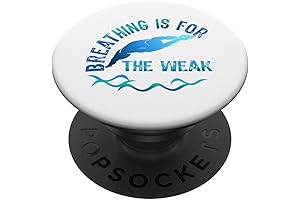 Cool Swimmer Accessories: PopSockets PopGrip with Breathing Is For The Weak Swimmer