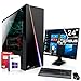Produktbild Gaming Komplett PC Set|Intel Core i9-9900K 8x3.6GHz|Maken Board|24 Zoll Monitor|Nvidia GeForce RTX 3060Ti 8GB GDDR6|1000GB SSD + 2000GB HDD|ohne Laufwerk|Windows 10 Pro|WLAN|3 Jahre Garantie