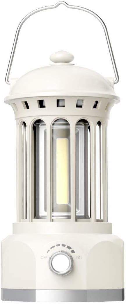 Camping Lantern Retro LED Camping Light Vintage Outdoor Portable Tent Camping Lantern Light Use 3AA