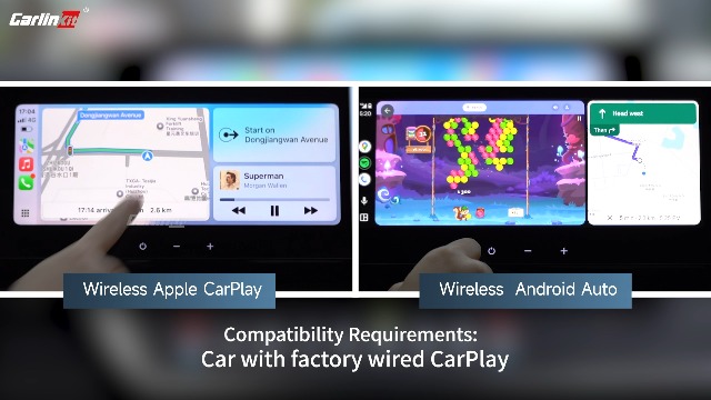Amazon.com: CarlinKit 4.0 CarPlay Wireless Adapter,Android Auto