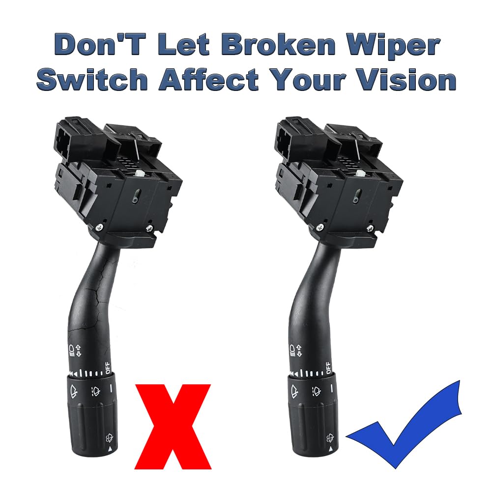 JDMON Windshield Wiper Switch Compatible with Ford Mustang 2010-2014 Replacement for CBS1901