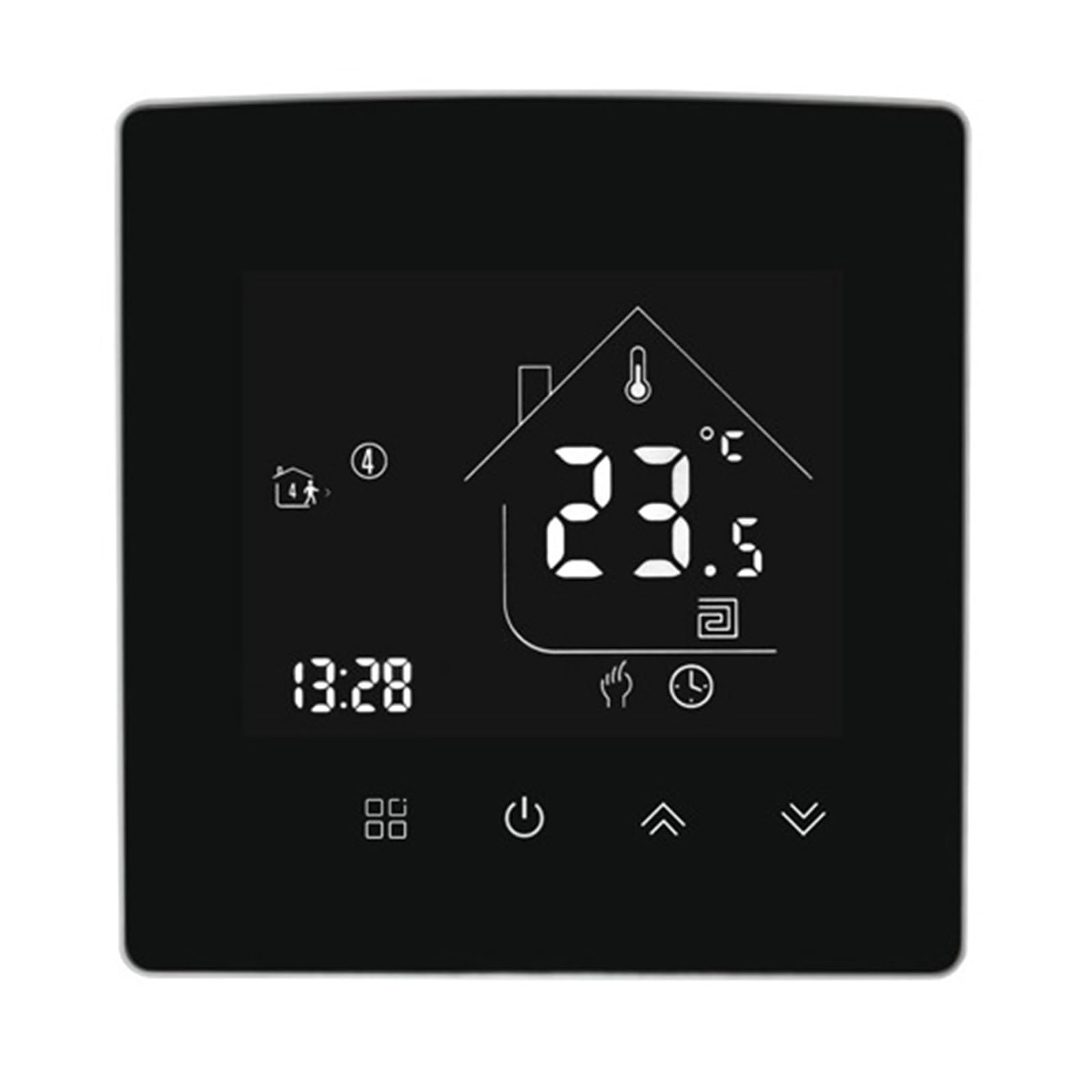 Termostato WiFi Controlador de Temperatura Agua/Calefacción Suelo eléctrica Caldera Gas Control Vida Inteligente Ahorra EnergíA Y Costes De CalefaccióN(WZ-X5-GB 25A)