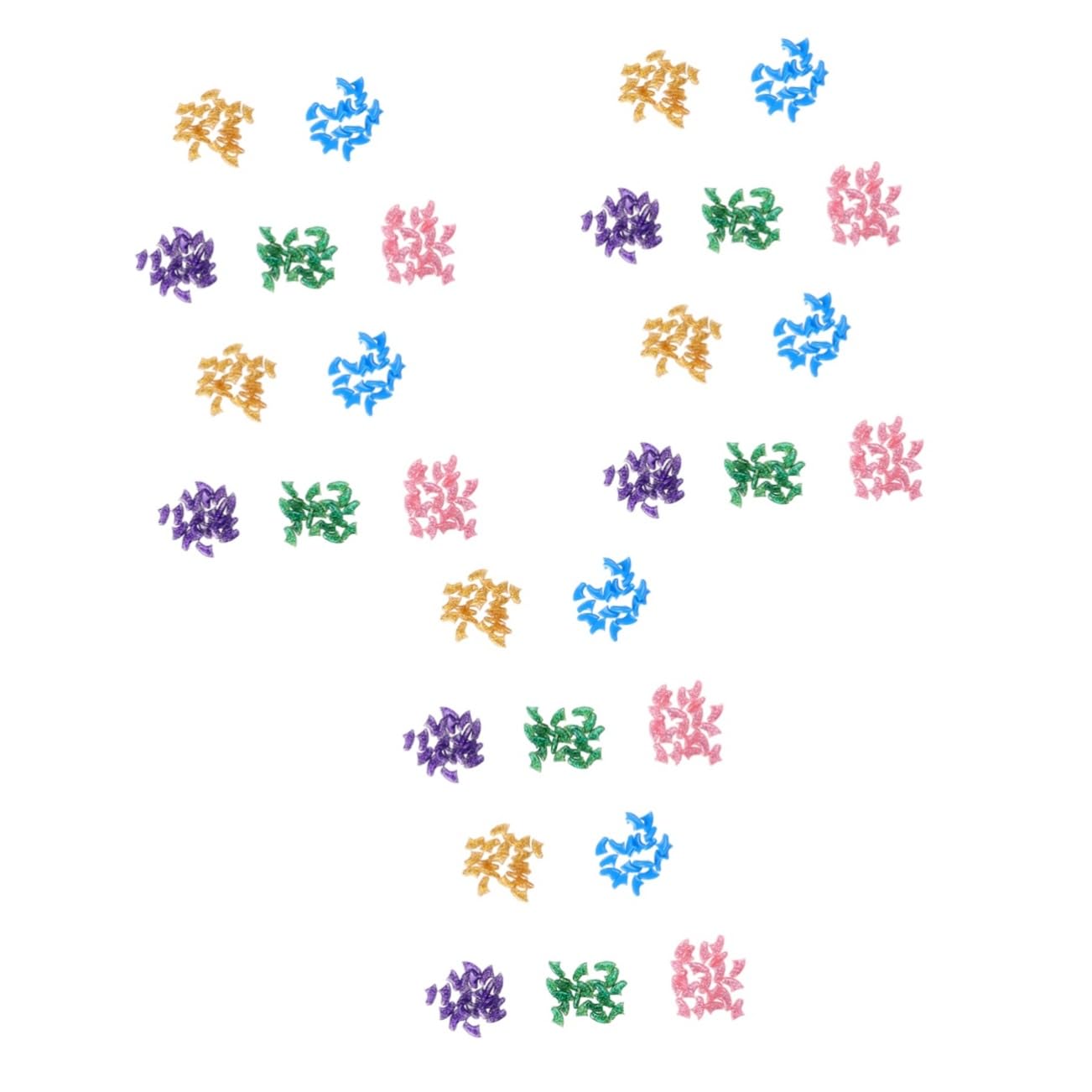 Kisangel 300 Pièces Casquettes à Griffes kit Ongles Capuchons d'ongles pour Animaux de Compagnie Casquettes de Griffe de Chat Capuchons d'ongles de Chats Couvre-Griffes de Chat