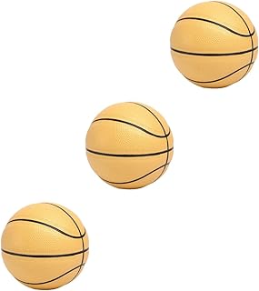 Toyvian 3 Pçs Mini Bola De Basquete Brinquedos Educativos Mini Aros Brinquedos Educativos De Basquete Mini Brinquedo De Basquete Em Casa Brinquedo De Basquete Educacional Brinquedo De