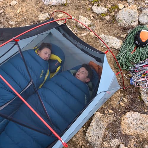 Therm-a-Rest Parsec Bolsa de Dormir para Mochilero de Plumas, Long, -18°C miniatura 5